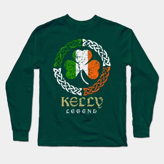 Kelly (Irish Legend) Long Sleeve T-Shirt by Artizan